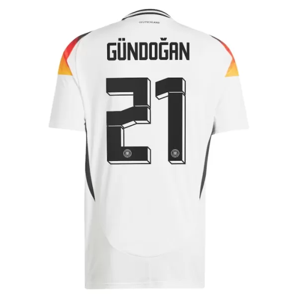 Maillot Allemagne Gundogan 21 Homme Domicile Euro 2024