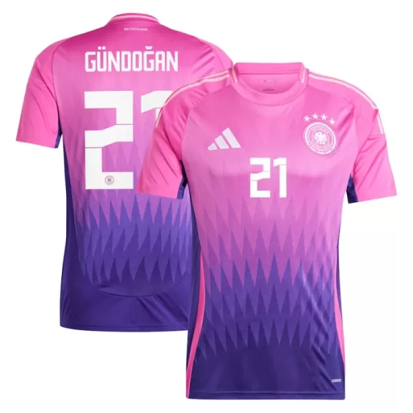 Maillot Allemagne Gundogan 21 Homme Extérieur Euro 2024