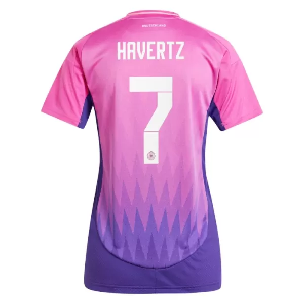 Maillot Allemagne Kai Havertz 7 Femme Extérieur Euro 2024