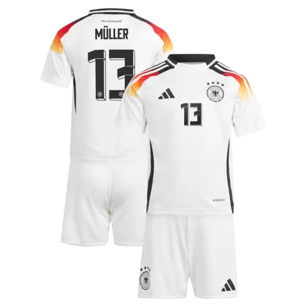 Maillot Allemagne Muller 13 Enfant Domicile Euro 2024