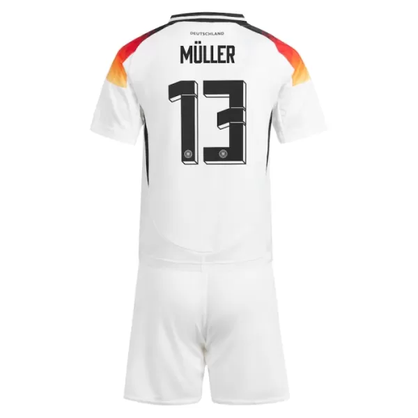 Maillot Allemagne Muller 13 Enfant Domicile Euro 2024