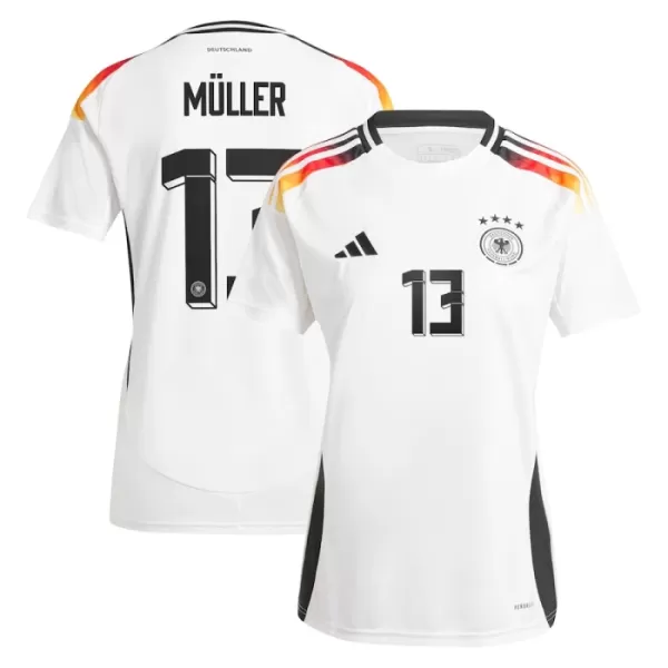 Maillot Allemagne Muller 13 Femme Domicile Euro 2024