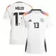 Maillot Allemagne Muller 13 Femme Domicile Euro 2024