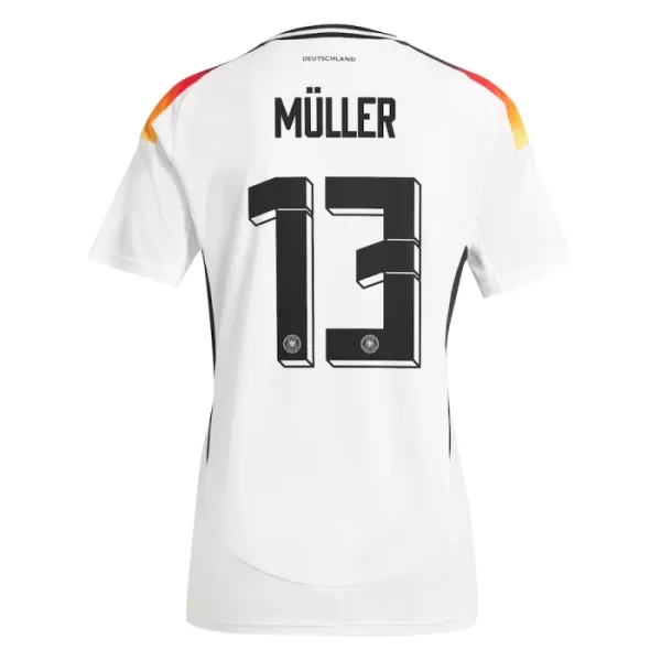 Maillot Allemagne Muller 13 Femme Domicile Euro 2024