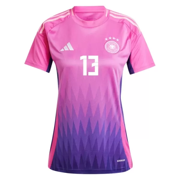 Maillot Allemagne Muller 13 Femme Extérieur Euro 2024