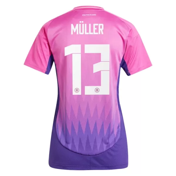 Maillot Allemagne Muller 13 Femme Extérieur Euro 2024