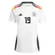 Maillot Allemagne Sane 19 Femme Domicile Euro 2024