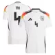 Maillot Allemagne Tah 4 Homme Domicile Euro 2024