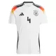 Maillot Allemagne Tah 4 Homme Domicile Euro 2024