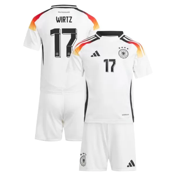 Maillot Allemagne Wirtz 17 Enfant Domicile Euro 2024