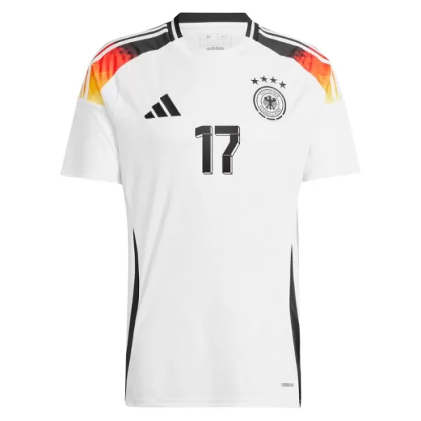 Maillot Allemagne Wirtz 17 Homme Domicile Euro 2024