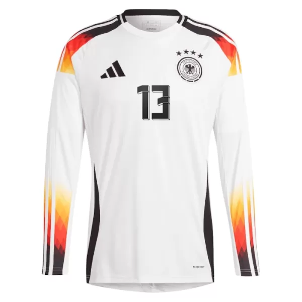 Maillot Manches Longues Allemagne Muller 13 Homme Domicile Euro 2024