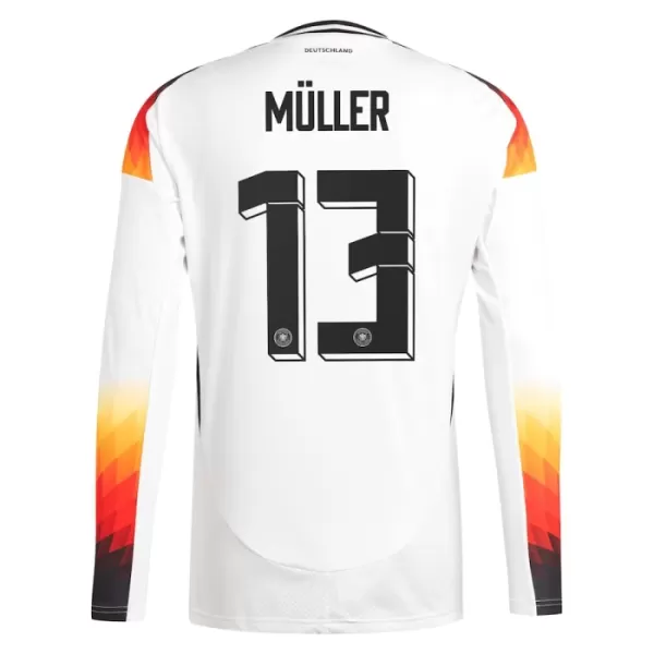 Maillot Manches Longues Allemagne Muller 13 Homme Domicile Euro 2024