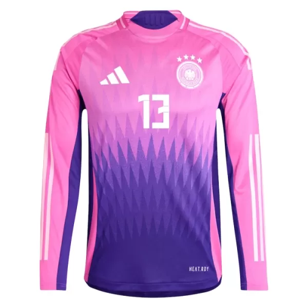 Maillot Manches Longues Allemagne Muller 13 Homme Extérieur Euro 2024