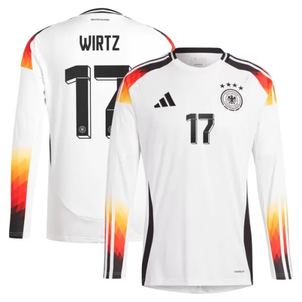 Maillot Manches Longues Allemagne Wirtz 17 Homme Domicile Euro 2024