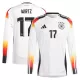 Maillot Manches Longues Allemagne Wirtz 17 Homme Domicile Euro 2024