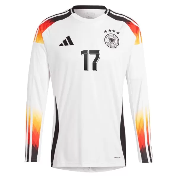 Maillot Manches Longues Allemagne Wirtz 17 Homme Domicile Euro 2024