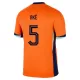 Maillot Pays-Bas Ake 5 Homme Domicile Euro 2024