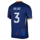 Maillot Pays-Bas De Ligt 3 Enfant Extérieur Euro 2024