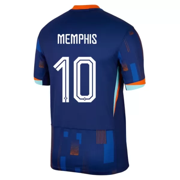 Maillot Pays-Bas Memphis 10 Homme Extérieur Euro 2024