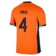 Maillot Pays-Bas Virgil 4 Enfant Domicile Euro 2024