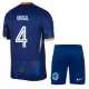 Maillot Pays-Bas Virgil 4 Enfant Extérieur Euro 2024