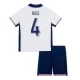 Maillot Angleterre Rice 4 Enfant Domicile Euro 2024