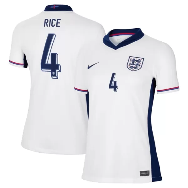 Maillot Angleterre Rice 4 Femme Domicile Euro 2024