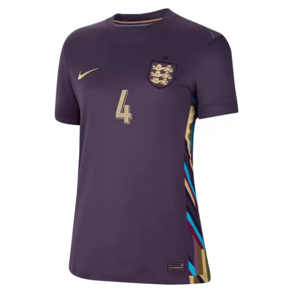 Maillot Angleterre Rice 4 Femme Extérieur Euro 2024