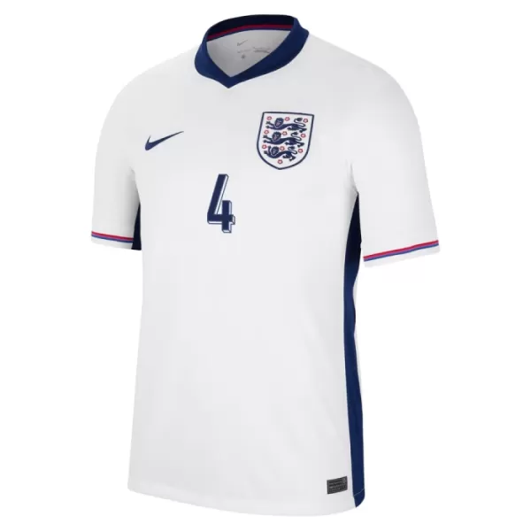 Maillot Angleterre Rice 4 Homme Domicile Euro 2024