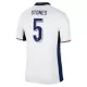 Maillot Angleterre Stones 5 Homme Domicile Euro 2024