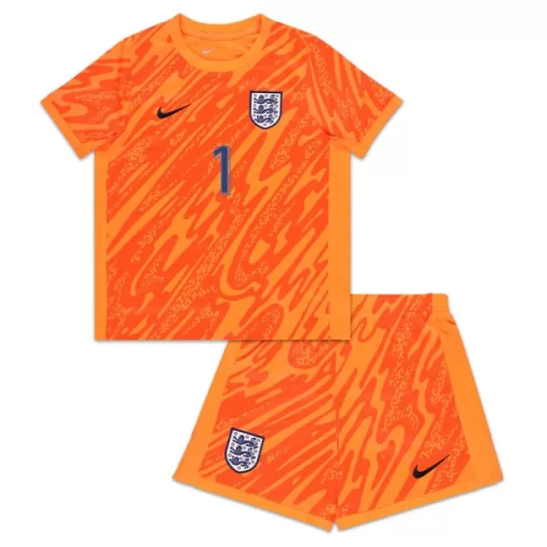 Maillot Gardien Angleterre Pickford 1 Enfant Euro 2024 Orange