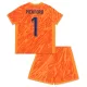 Maillot Gardien Angleterre Pickford 1 Enfant Euro 2024 Orange