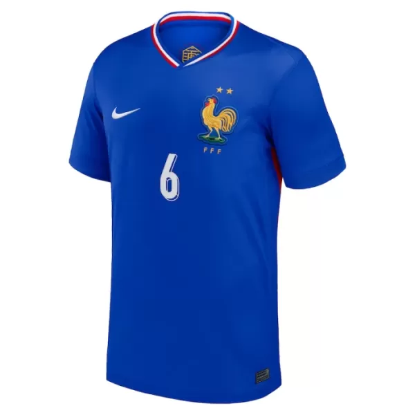 Maillot France Camavinga 6 Homme Domicile Euro 2024