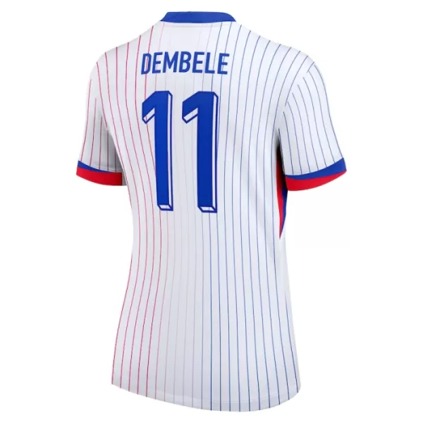 Maillot France Dembele 11 Femme Extérieur Euro 2024