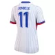 Maillot France Dembele 11 Femme Extérieur Euro 2024