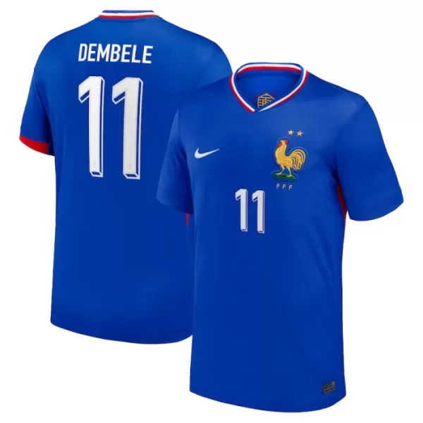 Maillot France Dembele 11 Homme Domicile Euro 2024