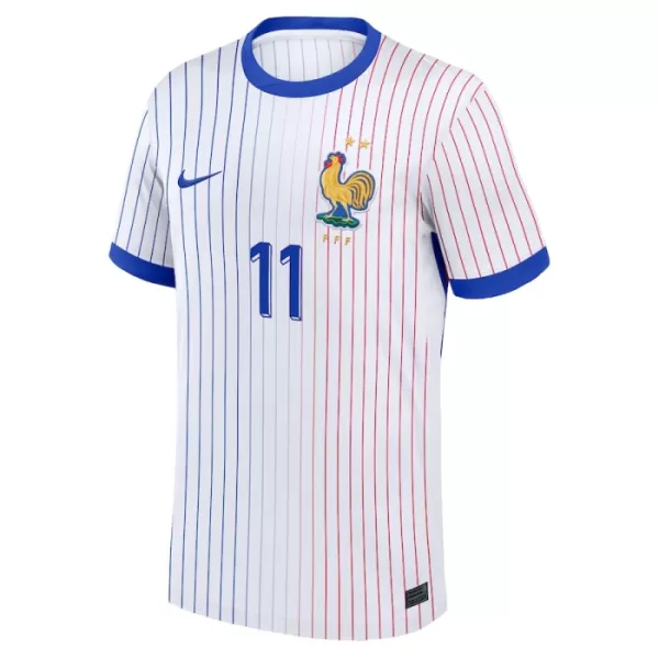 Maillot France Dembele 11 Homme Extérieur Euro 2024