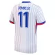 Maillot France Dembele 11 Homme Extérieur Euro 2024