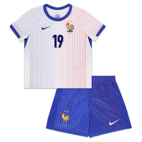 Maillot France Fofana 19 Enfant Extérieur Euro 2024