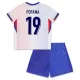 Maillot France Fofana 19 Enfant Extérieur Euro 2024