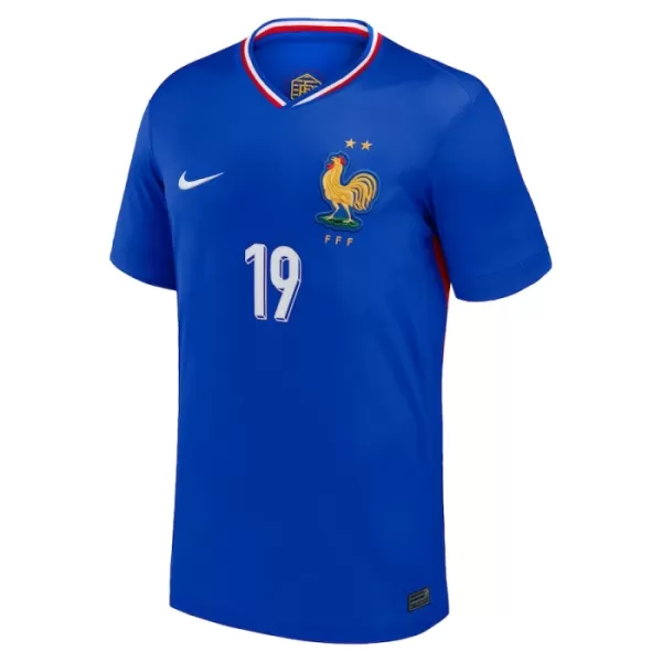 Maillot France Fofana 19 Homme Domicile Euro 2024