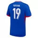 Maillot France Fofana 19 Homme Domicile Euro 2024