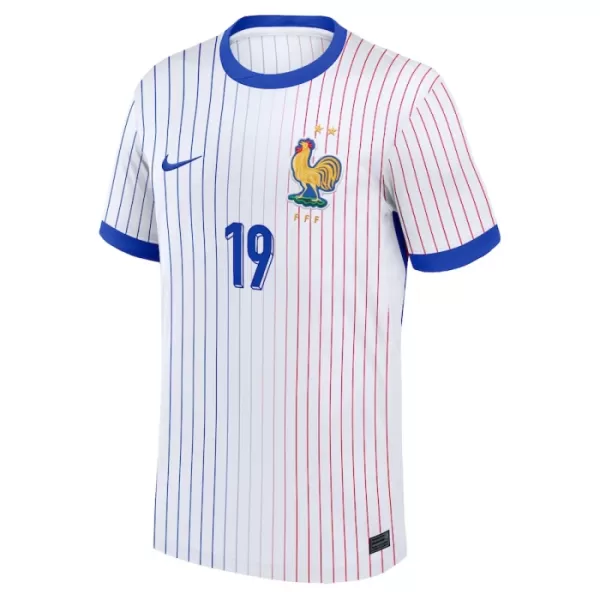 Maillot France Fofana 19 Homme Extérieur Euro 2024