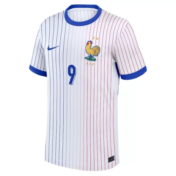 Maillot France Giroud 9 Homme Extérieur Euro 2024