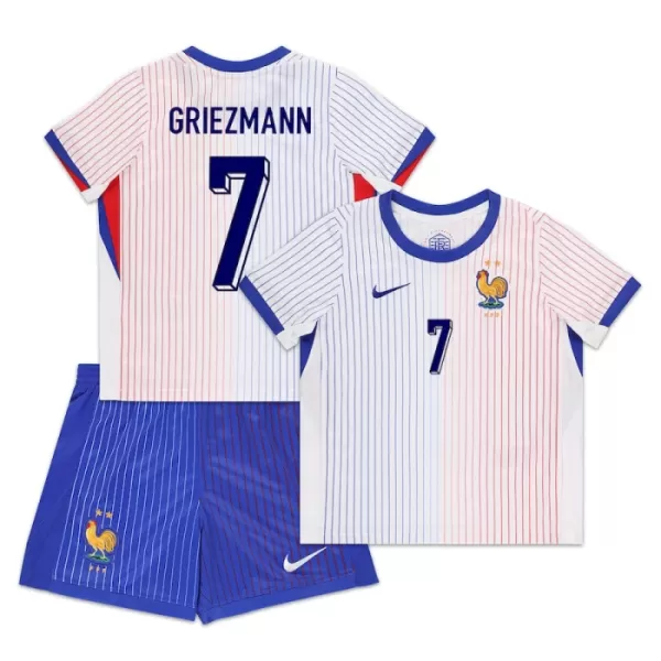 Maillot France Griezmann 7 Enfant Extérieur Euro 2024