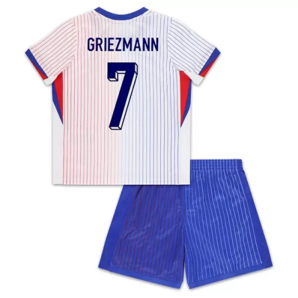 Maillot France Griezmann 7 Enfant Extérieur Euro 2024