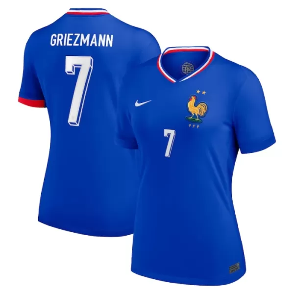 Maillot France Griezmann 7 Femme Domicile Euro 2024