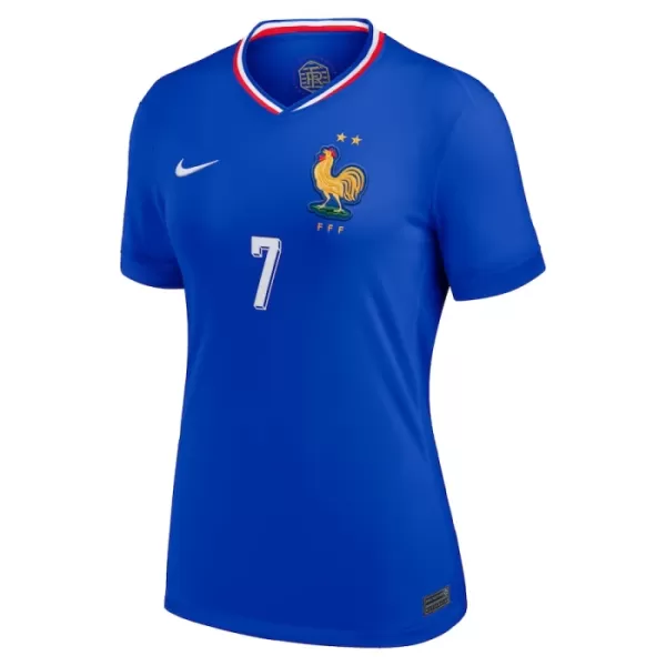 Maillot France Griezmann 7 Femme Domicile Euro 2024