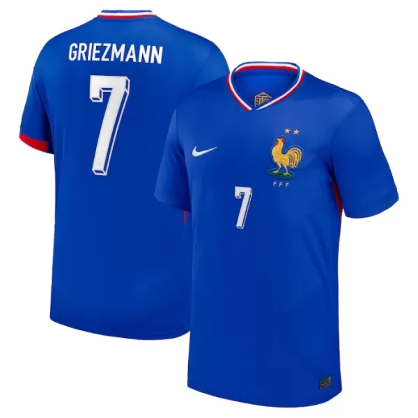 Maillot France Griezmann 7 Homme Domicile Euro 2024